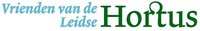 Vrienden van de Hortus Leiden