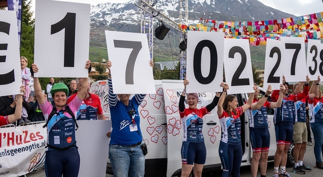 ZESTIENDE EDITIE ALPE D’HUZES BRENGT 17 MILJOEN OP