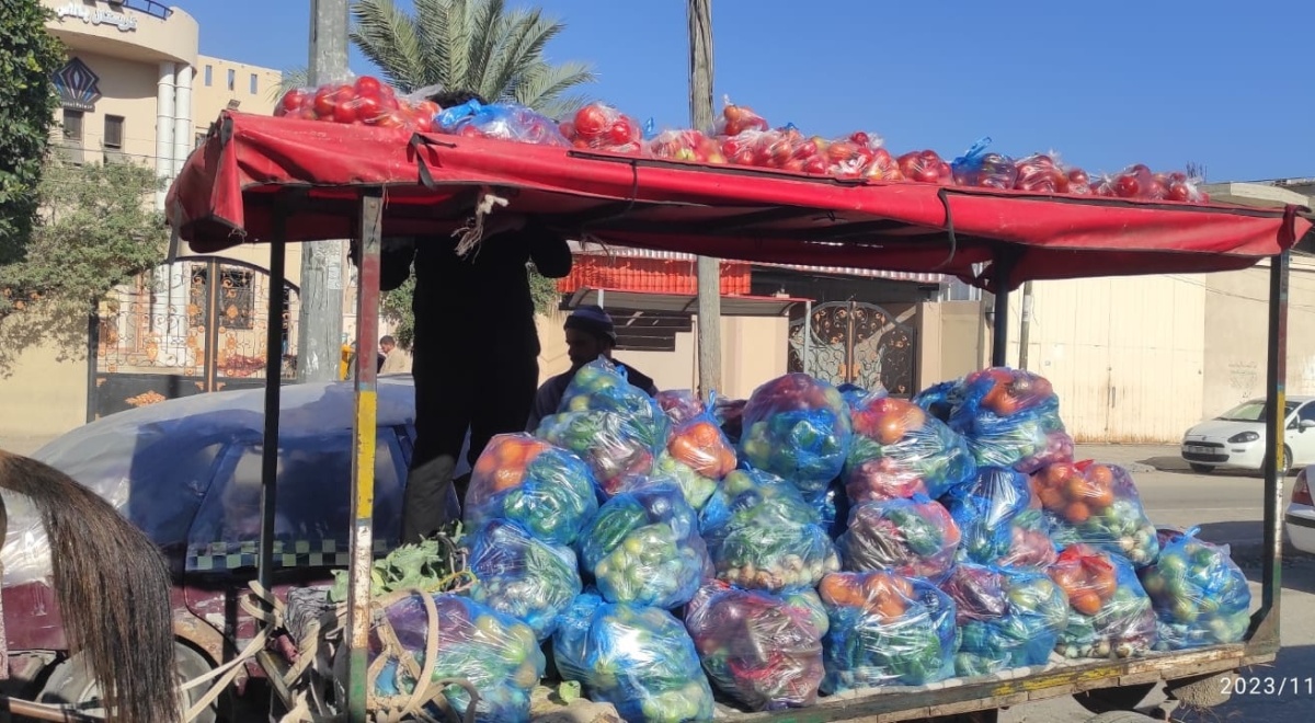 Voedsel voor gezinnen in Gaza
