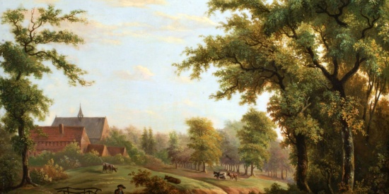 Het landschap voor de komst van de Kruisheren