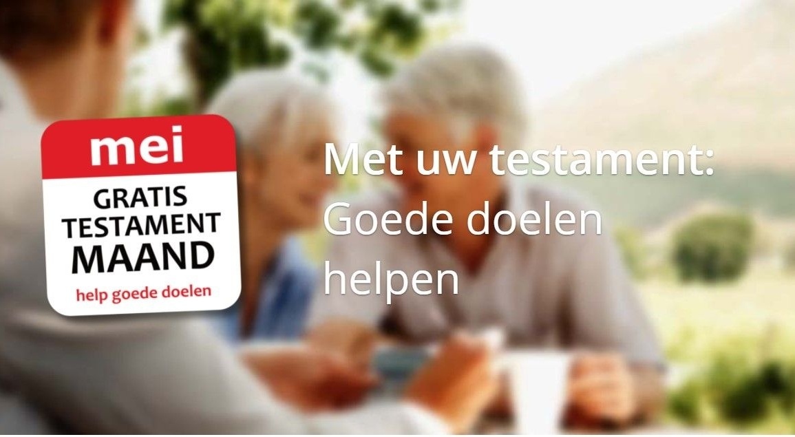 Notarissen en goede doelen in actie met gratis testament