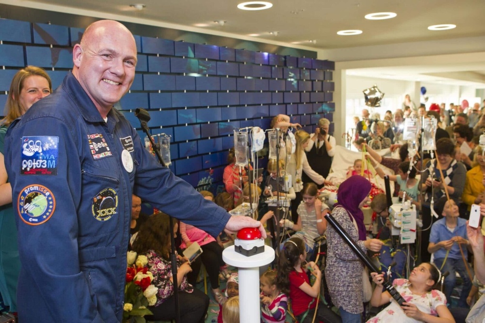 Opening Emma Kinderziekenhuis Andre Kuipers